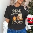 Read S'More Books Campfire Reading Book Lovers Camper Unisex T-Shirt