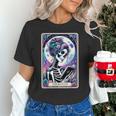 The Reader Tarot Card Reading Skeleton Skull Book Lover Unisex T-Shirt The Reader Tarot Card Reading Skeleton Skull Book Lover Unisex T-Shirt