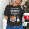Reading 6-7 Six Seven Meme English Teacher Book Lover Unisex T-Shirt