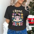 Reading Axolotl Book Lover Wildflowers Unisex T-Shirt Reading Axolotl Book Lover Wildflowers Unisex T-Shirt