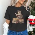 Reading Cat Book Lover Unisex T-Shirt Reading Cat Book Lover Unisex T-Shirt