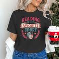 Reading Is My Favorite Sport Book Lover Keepsake For Women Unisex T-Shirt Reading Is My Favorite Sport Book Lover Keepsake For Women Unisex T-Shirt