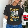 Reading Hobby Bookshelves Library Fueled By Books And Tea Unisex T-Shirt Reading Hobby Bookshelves Library Fueled By Books And Tea Unisex T-Shirt