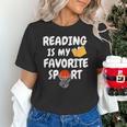 Reading Is My Tee Favorite Sport Basketball World Book Day Unisex T-Shirt Reading Is My Tee Favorite Sport Basketball World Book Day Unisex T-Shirt
