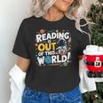 Reading Is Out Of This World Space Book Lover Kids Unisex T-Shirt