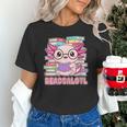 Readsalotl Axolotl Reading Book Bookworm Unisex T-Shirt