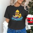 Rubber Duck Reading Book Swim Rubber Duckling Rubber Duckie Unisex T-Shirt Rubber Duck Reading Book Swim Rubber Duckling Rubber Duckie Unisex T-Shirt
