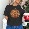 Smart Book Pumpkin Retro Fall Teacher Reading Halloween Unisex T-Shirt Smart Book Pumpkin Retro Fall Teacher Reading Halloween Unisex T-Shirt