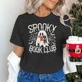 Spooky Book Club Cute Ghost Reading Book Halloween Costume Unisex T-Shirt Spooky Book Club Cute Ghost Reading Book Halloween Costume Unisex T-Shirt