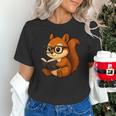 Squirrel Reading Book Lover Unisex T-Shirt
