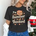 My Summer Is All Booked Book Lover Reading Vacation 2025 Unisex T-Shirt