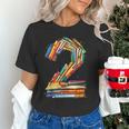 Toddler 2nd Birthday Books Themed 2 Year Old Boys Kids Girls Unisex T-Shirt