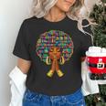 History Month Afro Women Book Lover Librarian Teacher Unisex T-Shirt