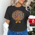 History Month Afro Women Girls Book Lover Librarian Unisex T-Shirt