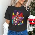 History Woman Reading Book Geometric Girl Educated Unisex T-Shirt