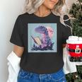 Trex Reading Book Dinosaur Unisex T-Shirt