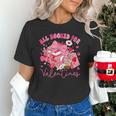 Valentine All Booked Book Coffee Coquette Bow Girl Women Unisex T-Shirt Valentine All Booked Book Coffee Coquette Bow Girl Women Unisex T-Shirt