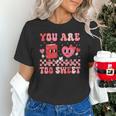 Valentine Day Book You Are Too Sweet Librarian Teacher Kids Unisex T-Shirt