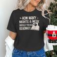 Vintage How Many Nights Reading 67 Meme Book Lover Teacher Unisex T-Shirt Vintage How Many Nights Reading 67 Meme Book Lover Teacher Unisex T-Shirt