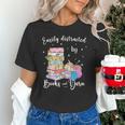 Yarn Quote Easily Distracted By Books And Yarn Reader Unisex T-Shirt Yarn Quote Easily Distracted By Books And Yarn Reader Unisex T-Shirt