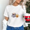 67 Read Every Night Quote For Book Lovers &Coffee Fans Unisex T-Shirt