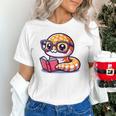 Adorable Book Lover Rattlesnake With Reading Glasses Cute Unisex T-Shirt Adorable Book Lover Rattlesnake With Reading Glasses Cute Unisex T-Shirt