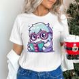 Adorable Book Lover Yeti With Reading Glasses Cute Unisex T-Shirt Adorable Book Lover Yeti With Reading Glasses Cute Unisex T-Shirt