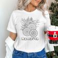 Adult Coloring Book Namaste Yoga Flowers Unisex T-Shirt Adult Coloring Book Namaste Yoga Flowers Unisex T-Shirt