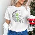Astronaut Reading Book To Alien Moon Space Women Kids Men Premium Tri-Blend Unisex T-Shirt Astronaut Reading Book To Alien Moon Space Women Kids Men Premium Tri-Blend Unisex T-Shirt