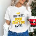 Best Book Editor Job Occupation Premium Tri-Blend Unisex T-Shirt Best Book Editor Job Occupation Premium Tri-Blend Unisex T-Shirt