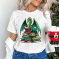 Book Dragon Reading Books Unisex T-Shirt Book Dragon Reading Books Unisex T-Shirt