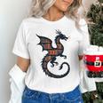 Book Lover Bookworm Reading Books Dragon Unisex T-Shirt