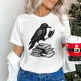 Book Raven Vintage Dark Academia Literature Reading Unisex T-Shirt Book Raven Vintage Dark Academia Literature Reading Unisex T-Shirt