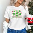 Book With Shamrocks Librarian Saint Patrick's Day Kids Unisex T-Shirt Book With Shamrocks Librarian Saint Patrick's Day Kids Unisex T-Shirt