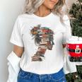 Books Lover Women Art Colorful Drawing Graphic Books Unisex T-Shirt Books Lover Women Art Colorful Drawing Graphic Books Unisex T-Shirt