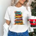 Books Painting Colorful Art Abstract Graphic Books Unisex T-Shirt Books Painting Colorful Art Abstract Graphic Books Unisex T-Shirt
