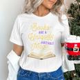 Books Are A Uniquely Portable Magic Reading Bookworm Unisex T-Shirt Books Are A Uniquely Portable Magic Reading Bookworm Unisex T-Shirt