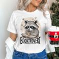 Booktrovert Raccoon Reading And Coffee For Book Lover Unisex T-Shirt Booktrovert Raccoon Reading And Coffee For Book Lover Unisex T-Shirt