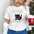 Cat Book For Women Life Is Better With Cats And Books Unisex T-Shirt Cat Book For Women Life Is Better With Cats And Books Unisex T-Shirt