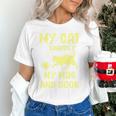 My Cat Guards My Mug And Book Humor Cats Premium Tri-Blend Unisex T-Shirt My Cat Guards My Mug And Book Humor Cats Premium Tri-Blend Unisex T-Shirt