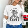Cats Plants And Books Shirt Plant Lover Gardening Unisex T-Shirt Cats Plants And Books Shirt Plant Lover Gardening Unisex T-Shirt