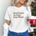 Classic Read Books Be Kind Stay Weird Positive Reader Premium Tri-Blend Unisex T-Shirt