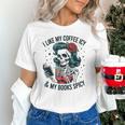 I Like My Coffee ICY & My Books Spicy For Book Lovers Unisex T-Shirt I Like My Coffee ICY & My Books Spicy For Book Lovers Unisex T-Shirt