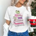 Cute Book Lover Frog Pretty Girls Read Books Kawaii Reading Unisex T-Shirt Cute Book Lover Frog Pretty Girls Read Books Kawaii Reading Unisex T-Shirt
