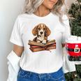 Cute Dog Beagle Reading Book Unisex T-Shirt Cute Dog Beagle Reading Book Unisex T-Shirt
