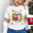 Cute Ghost Reading Book Retro Halloween Librarian Unisex T-Shirt Cute Ghost Reading Book Retro Halloween Librarian Unisex T-Shirt