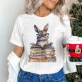 Cute Reading Bunny With Glasses Books Bookworm Reader Book Premium Tri-Blend Unisex T-Shirt Cute Reading Bunny With Glasses Books Bookworm Reader Book Premium Tri-Blend Unisex T-Shirt