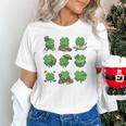 Cute Shamrock Reading St Patricks Day Teacher Book Lovers Unisex T-Shirt Cute Shamrock Reading St Patricks Day Teacher Book Lovers Unisex T-Shirt