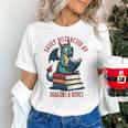 Dark Romance Romantasy Easily Distracted By Dragons & Books Unisex T-Shirt Dark Romance Romantasy Easily Distracted By Dragons & Books Unisex T-Shirt