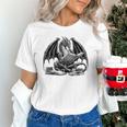 Dragon Reading Book Bookworm Books Dragon Learning Unisex T-Shirt